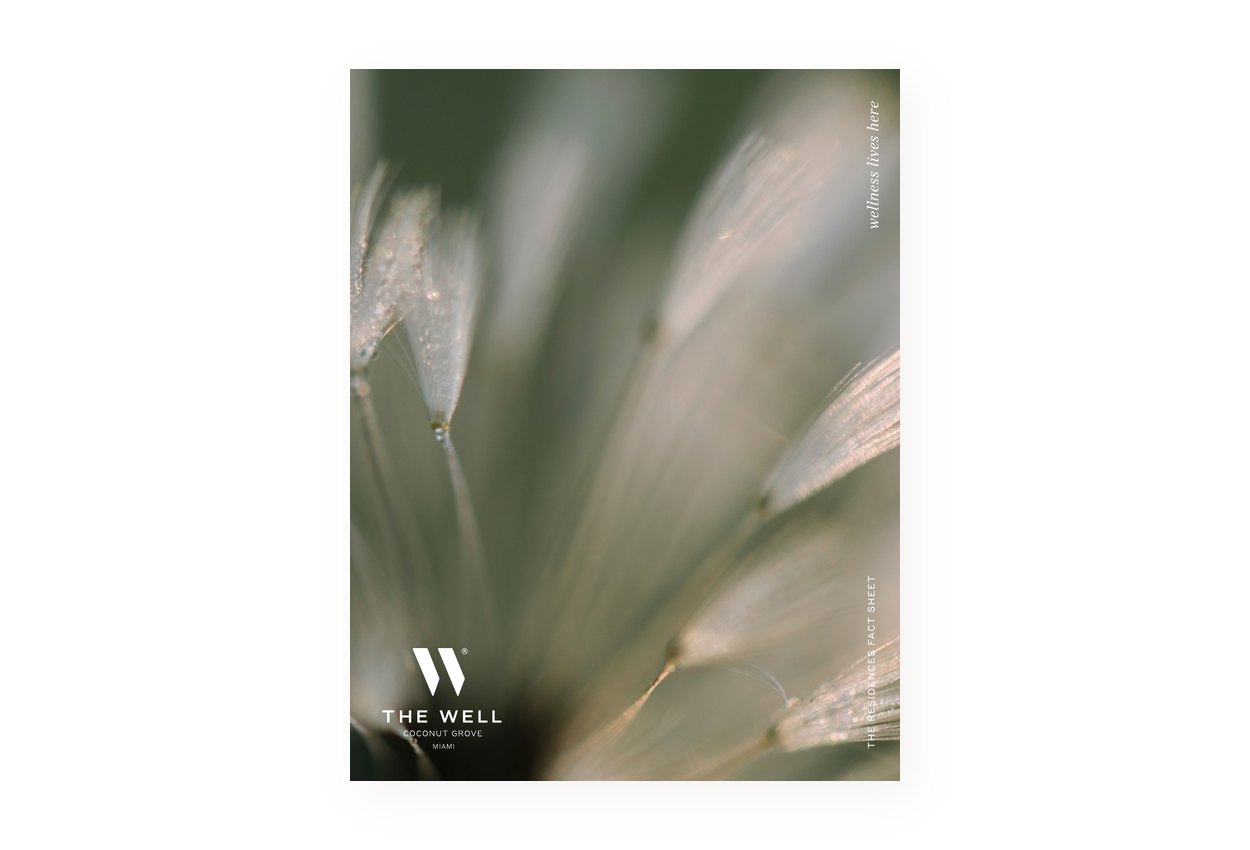 THE WELL Coconut Grove fact sheet cover
